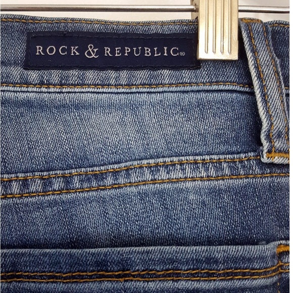 Rock & Republic • Skull Studded Pocket Jeans - Picture 8 of 8